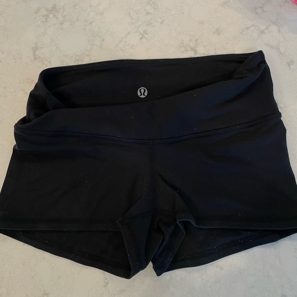 Lululemon High Waisted Shorts Sz 4
